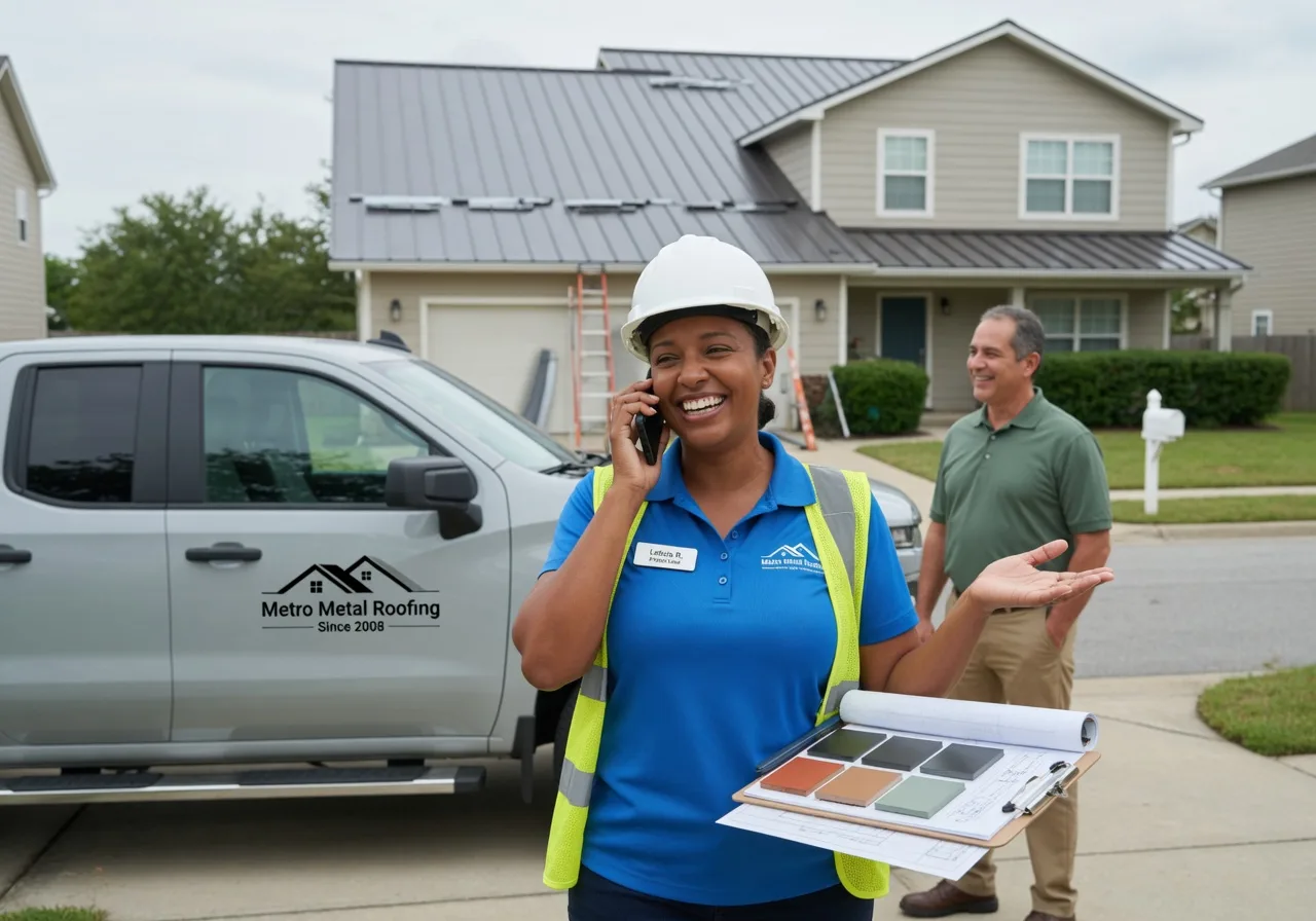 Storm Damage Metal Roof Repair in Meadow Lands, PA
